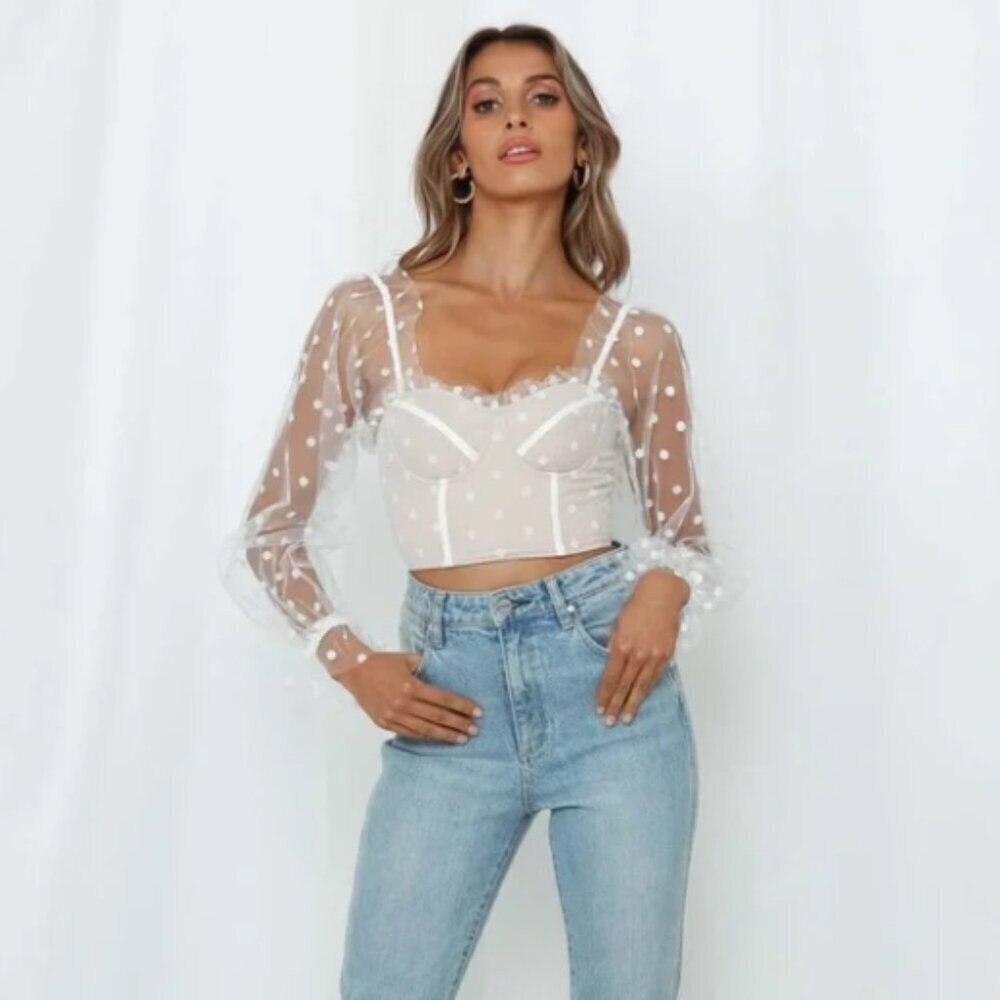 Hello Molly Malibu Sunset Top Size Large